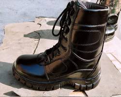 Military Flying Boots Indian Air Force Pilot Leather Boots