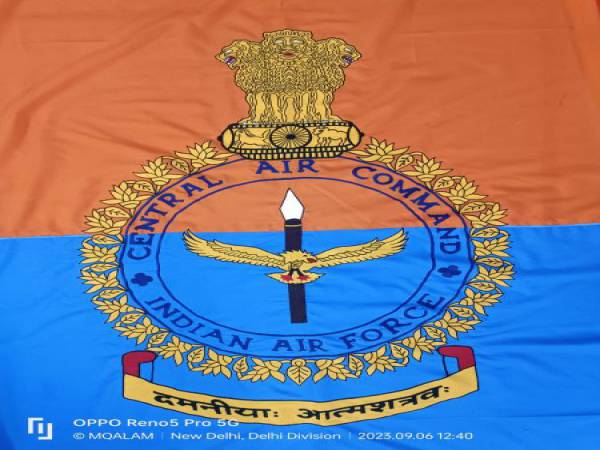 Central Air Command Flag Helicopter Display Flag for Indian Air Force