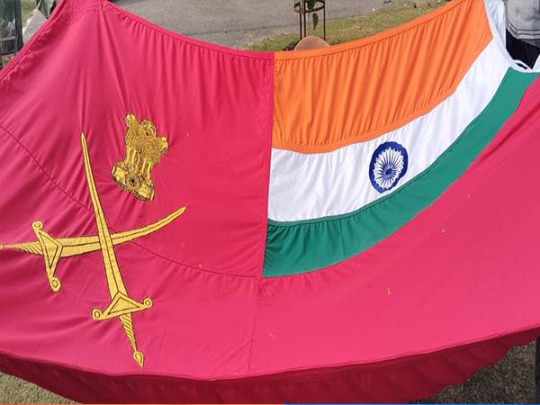 Flag Army Feet Helicopter Display Flag for Indian Army Aerial Use