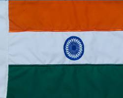 President Flag For Helicopter 12x18 Inches Indian Presidential Standard