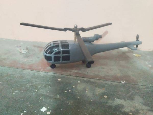 Chetak Helicopter Aircraft Model – Indian Air Force Scale Replica Collectible