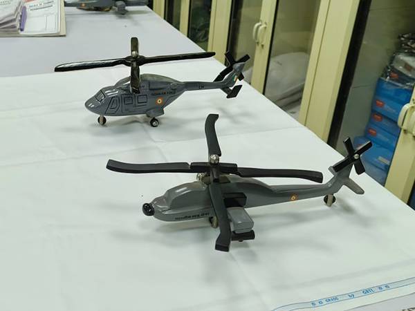 DhruvApache Helicopter Aircraft Models – HALBoeing Indian Military Scale Replicas Combo Set