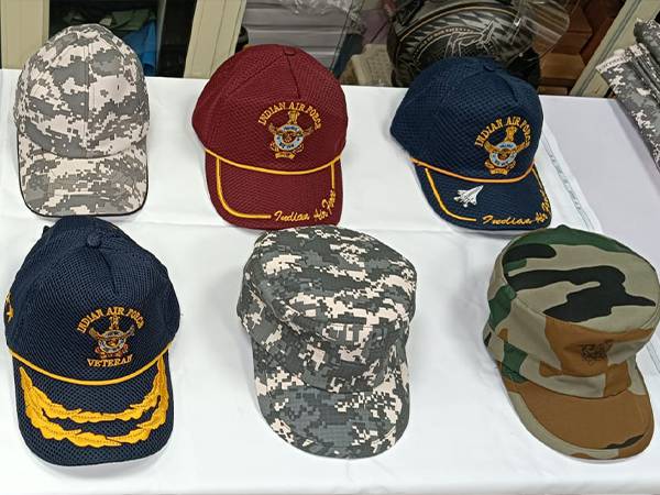 Military Caps – Indian Army Air Force and Security Uniform Headgear