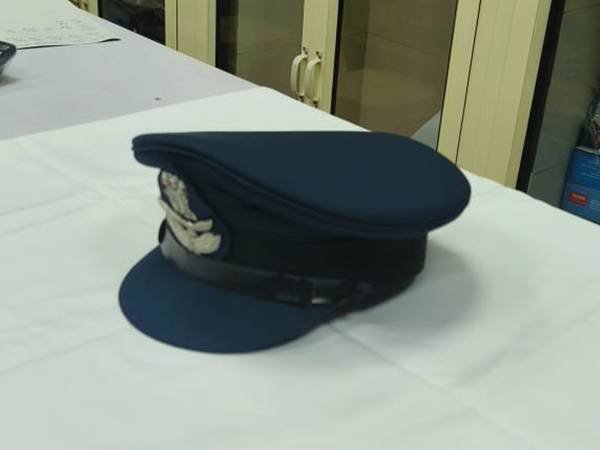 Military Peak Cap – Indian ArmyAir Force Officer Dress Cap with Visor