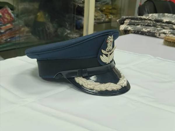 WingCdr to GroupCaptain Peak Cap Indian Air Force Uniform Hat