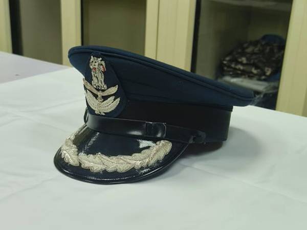 WingCdr to GroupCaptain Peak Cap Indian Air Force Uniform Hat